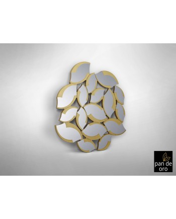 SANDAL- ESPEJO PAN DE ORO